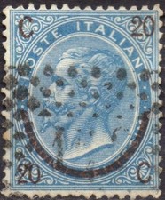 ITALIA REGNO 1865 -24-Usato
