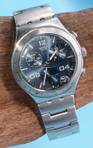 Swatch irony chrono stanless - swatch,