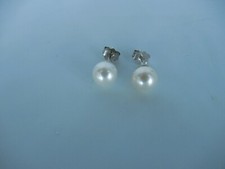 14Kt. Orecchini in oro bianco