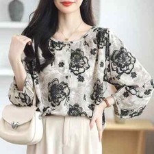 Camicia Maglia Blusa Donna