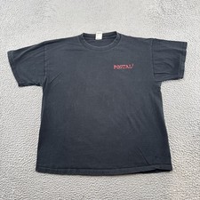 Maglia promozionale videogioco Postal 2 vintage anni 90 funzionante con forbici 2 lati TG XL