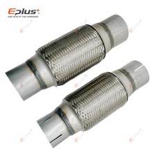 Tubo Scarico Auto Universale Telescopico Flessibile Treccia Acciaio Inox Tubo Silenziatore