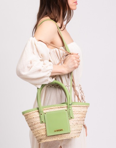 Borsa cestino jacquemus soli - jacquemus,