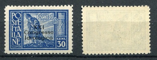 Egeo 1930 congresso - 1930, idrologico