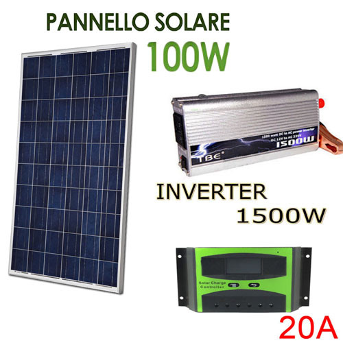 Kit fotovoltaico kw - kit,