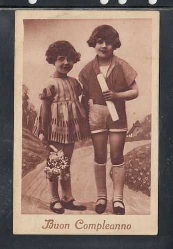 Cartolina augurale buon - cartolina,