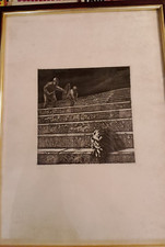 Franco Mulas Acquaforte "Valle Giulia"