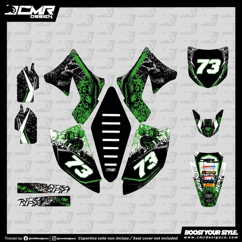 Kit grafiche adesivi - kit,