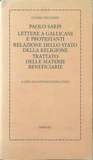 PAOLO SARPI COZZI GAETANO E