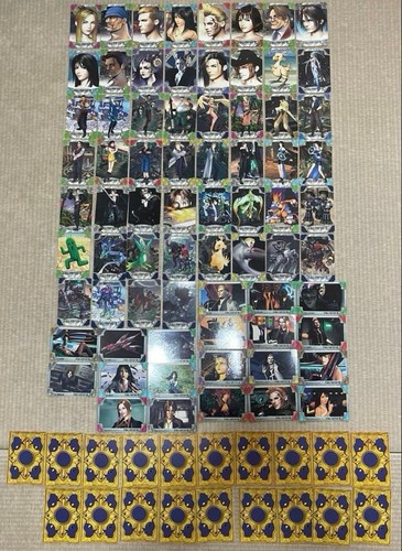 Final fantasy carddass - 8, set