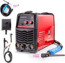 SALDATRICE INVERTER TIG DC E MMA – TM 200 HF – INNESCO ALTA FREQUANZA, 200 AMP, 