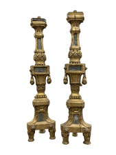 Coppia di antiche lampade