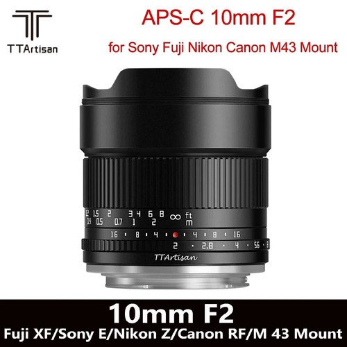 Ttartisan aps mm f2 - aps-c, 10