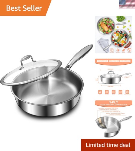 Padella acciaio inox - padella,