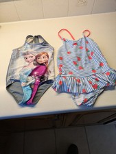 2 x Costume da bagno bambina