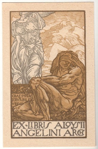 Antonello moroni exlibris - antonello, moroni: