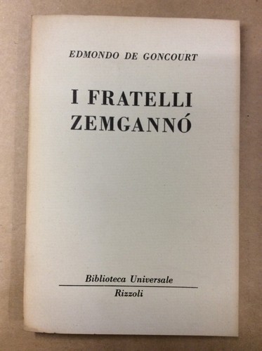Libro goncourt edmondo - libro, de