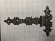 Cerniera Bandella Ferro Antico Rustico 15,3cm