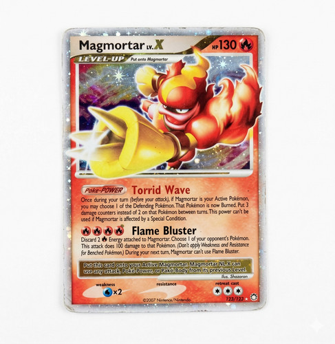 Pokémon magmortar x - magmortar, lv.x