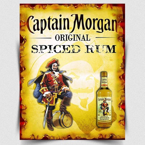 Insegna captain morgan spiced - insegna,