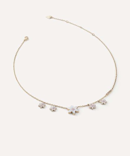 Collana donna guess - con, fiori