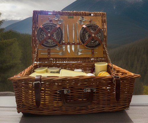 Cestino picnic tè - cestino, da