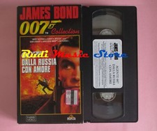 film VHS cartonata 007 DALLA RUSSIA CON AMORE Sean Connery Fabbri (F70*) no dvd*
