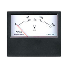 Voltmetro analogico da