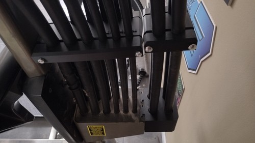 Rod box clamp 610 libbre - rod,