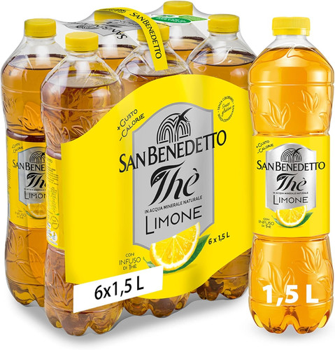 San benedetto thè - benedetto, limone