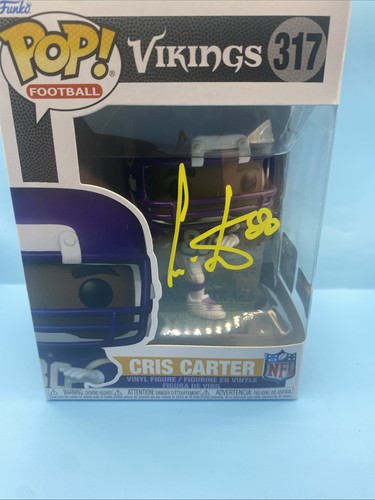 Cris carter firmato vikings - firmato,