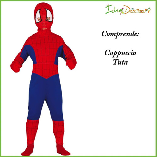 Costume spiderman bambino uomo