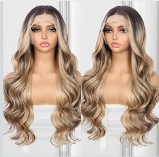 Parrucca ombra bionda marrone