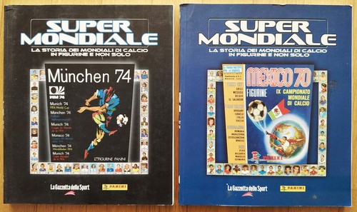 Panini super mondiale books - panini,