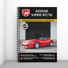 DODGE VIPER RT/10 : Cahier de Restauration - Personnalisation gratuite !