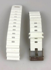 Cinturino Orologio Timex Bianco 22mm Silicone Sport Fibbia Originale Uomo Nuovo