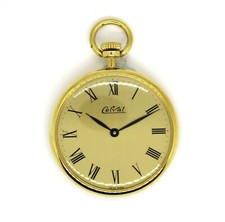 Orologio da Tasca Celval in Oro con Carica a Mano e Fondo Personalizzabile