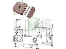 1PZ SERRATURA QUINTUPLICE