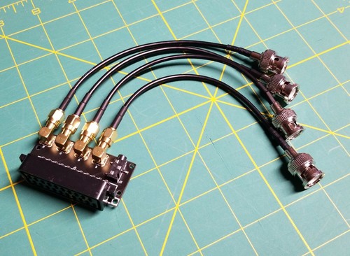 Femmina rgb euro scart bnc - femmina,