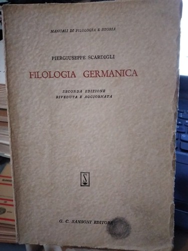 Scardigli filologia germanica - scardigli,