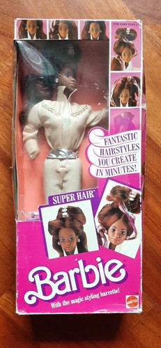 Barbie super hair afroamerican - barbie,