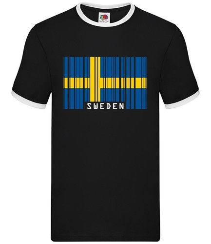 Bandiera barcode svedese - bandiera,