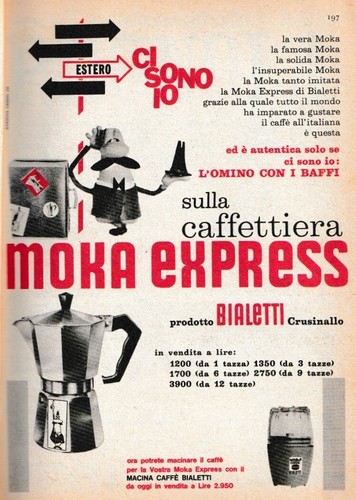 Pubblicita 1961 bialetti - pubblicita',