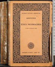 ETICA NICOMACHEA. ARISTOTELE. LATERZA.