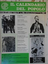 Calendario del popolo 386 1977 - calendario,
