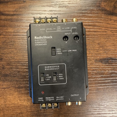 Radio shack subwoofer - radio,