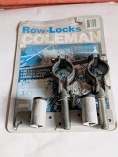 Vintage NOS Coleman canoa remo pagaia fila serrature supporto barca gommone canoa accessori