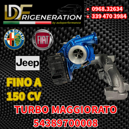 Turbo maggiorato 54389700008 - turbo,