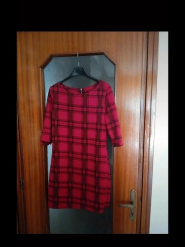 Vestito mini rosso - e, nero