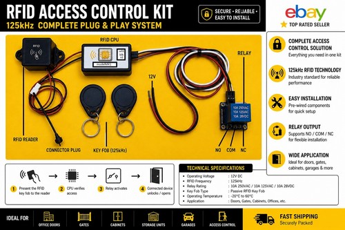 Lettore rfid transponder - ,
